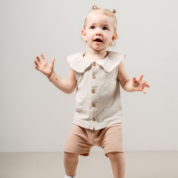 Ensemble bébé fille en coton